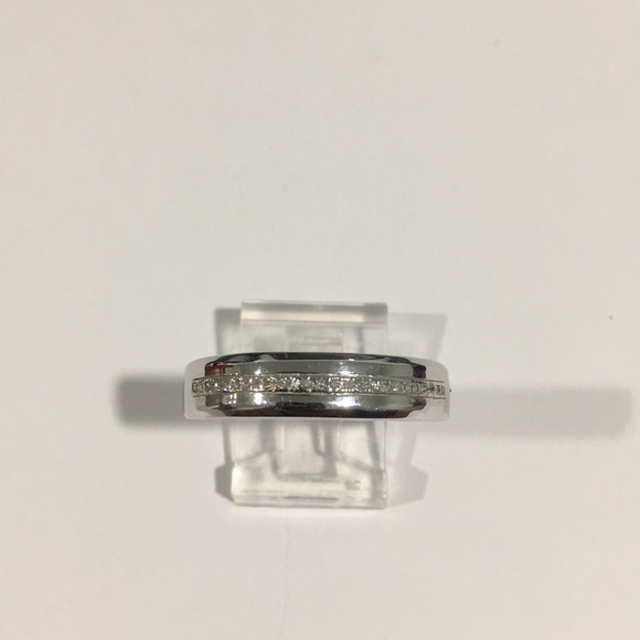 10k White Gold Diamond 💎 Wedding Band Ring